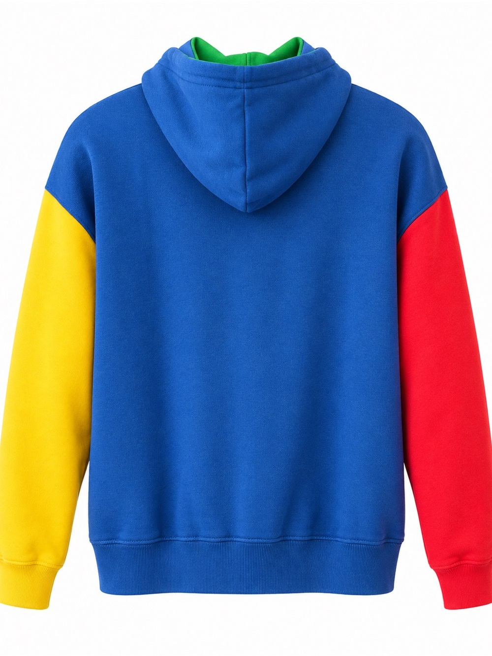 New Balance x STAUD Hooded Colorblock Track Jacket Blue Size M - Picture 5 of 6